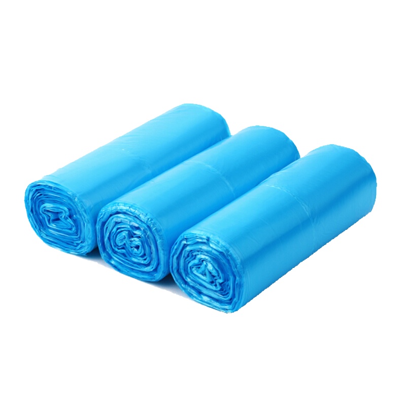 背心式手提家用加厚大号垃圾袋 垃圾袋 蓝色 50*60cm 30个/卷(3卷装)