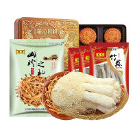 中秋实惠礼包3(美心月饼740g*1+冠耳虫草花250g*1+冠耳竹荪50g*3)