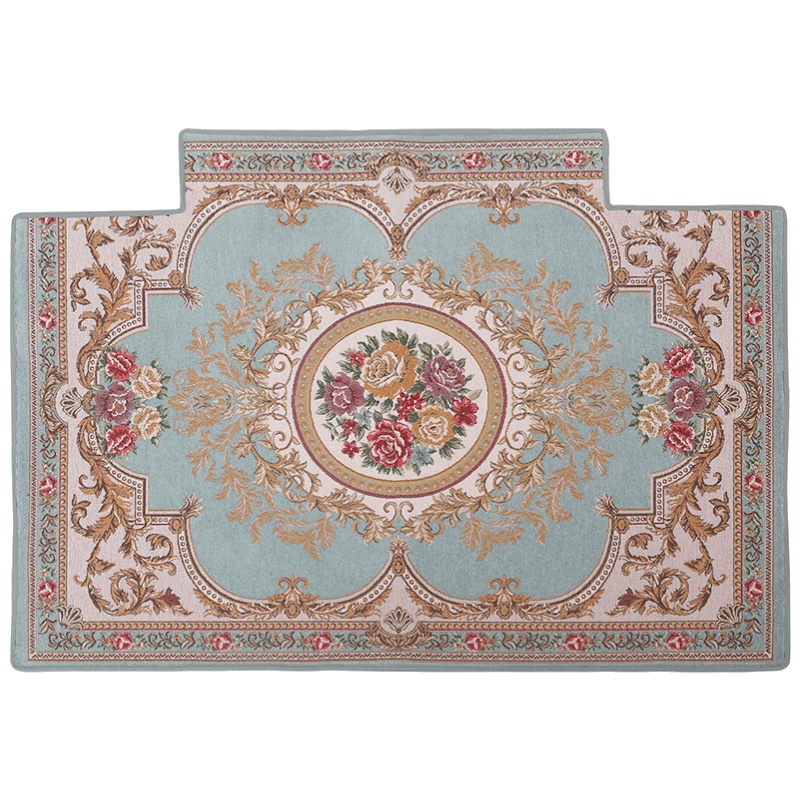 美帮汇地垫进家用红色欧式口地板垫子入户脚垫定制卧室客厅厅地毯