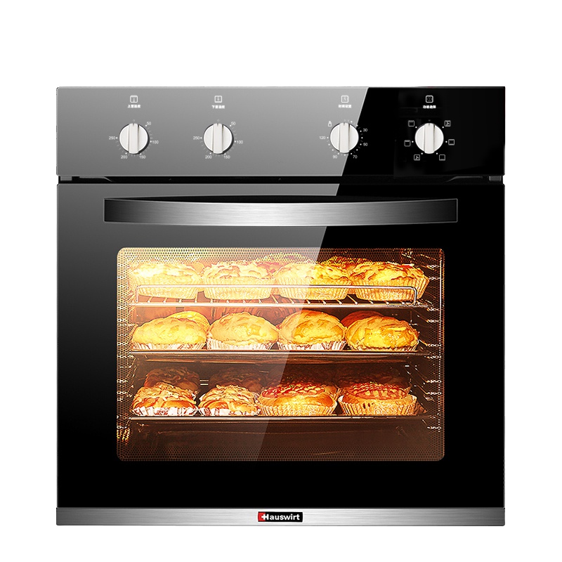 海氏(Hauswirt)烤箱 HO-M10 家用60L多功能机械式嵌入式大烤箱