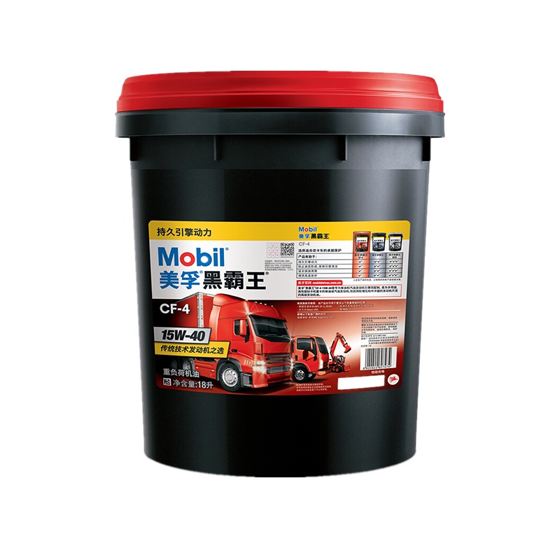 美孚 黑霸王 CF-4 15W-40装甲车辆通用润滑油(18L)
