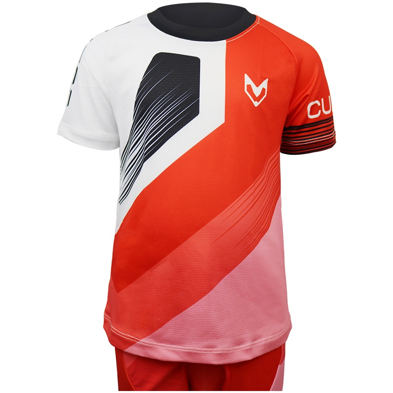 CUBHO儿童短袖骑行服春夏季快干排汗单车滑步车平衡车减震裤垫比赛服套装男女童车配件