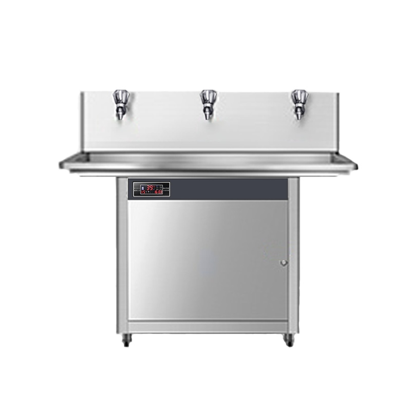 优沃德 直饮水机商用开水器学校工厂大容量温开水机带过滤恒温节能全自动开水机大型不锈钢烧水机 一开二温3KW/220V