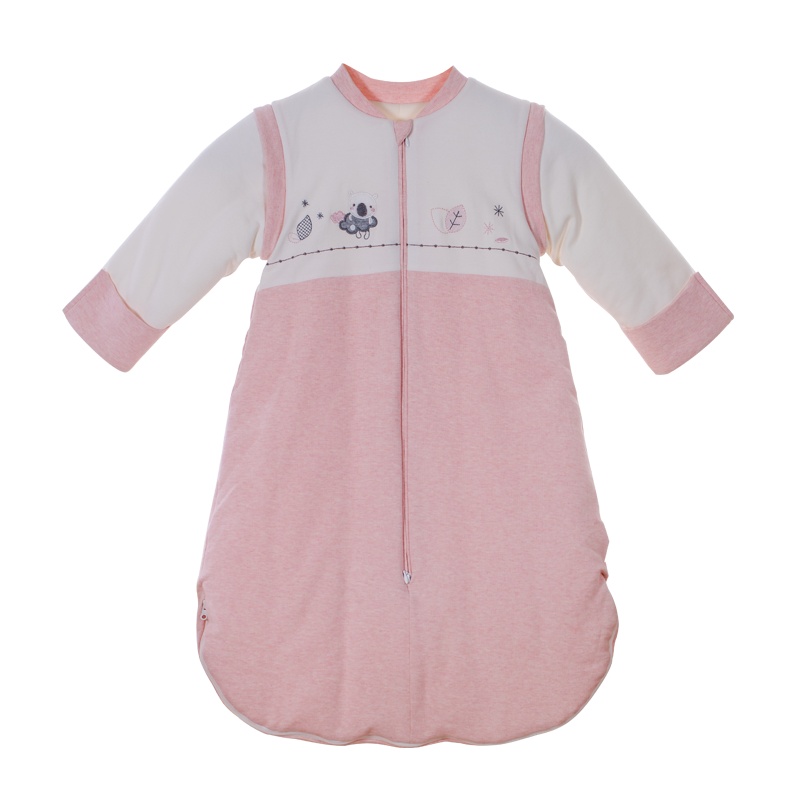 俩个宝宝0~2岁婴儿睡袋纱布夹棉四季通用春秋冬季加厚款新生儿宝宝防踢被