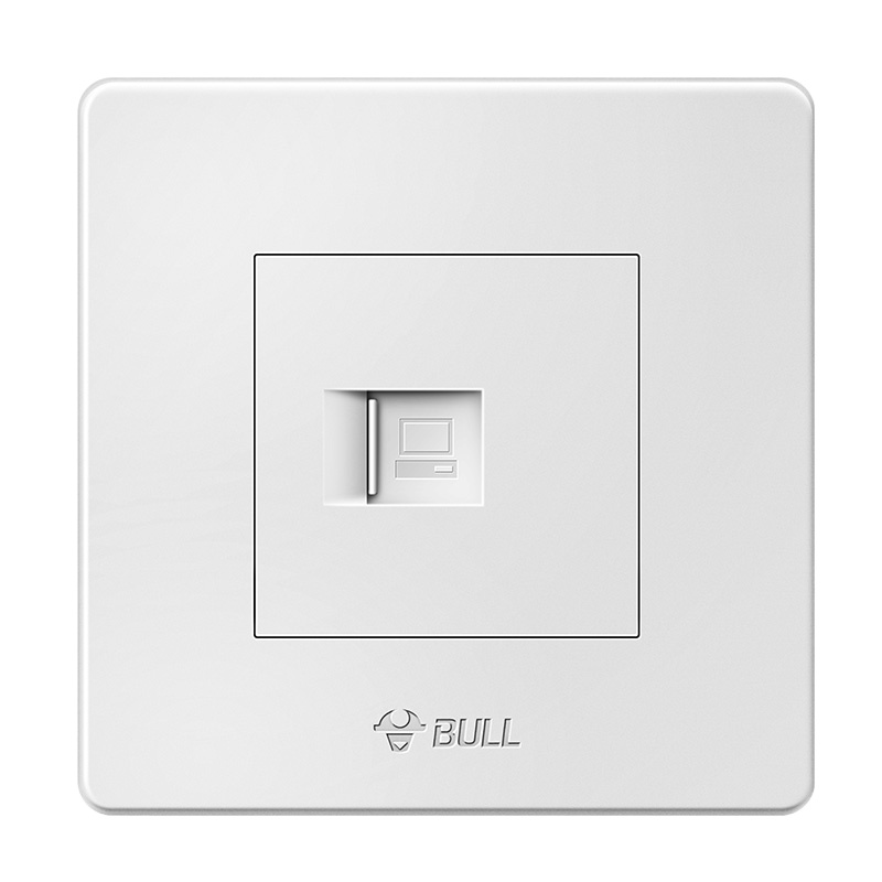 公牛 G07系列 一位电脑插座、明装86型面板.