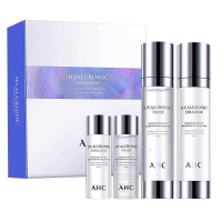 [送礼优选]AHC B5高浓度玻尿酸神仙水乳套装补水保湿面部护肤套装礼盒 神仙水乳套盒
