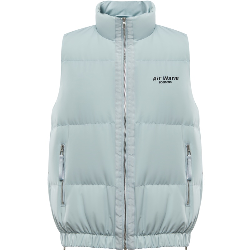 波司登2020年新款时尚O型色廓形感短款羽绒服马甲B00135402