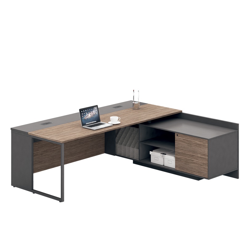 盛世之家 老板桌办公桌简约现代大班桌中班桌主管经理台2米 P-JLDB20RS