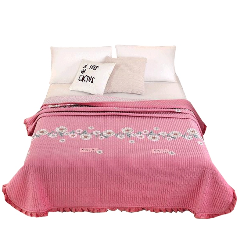 简夫人(MISSJIAN)水晶绒盖毯厚床单秋冬季防滑单件加厚加密