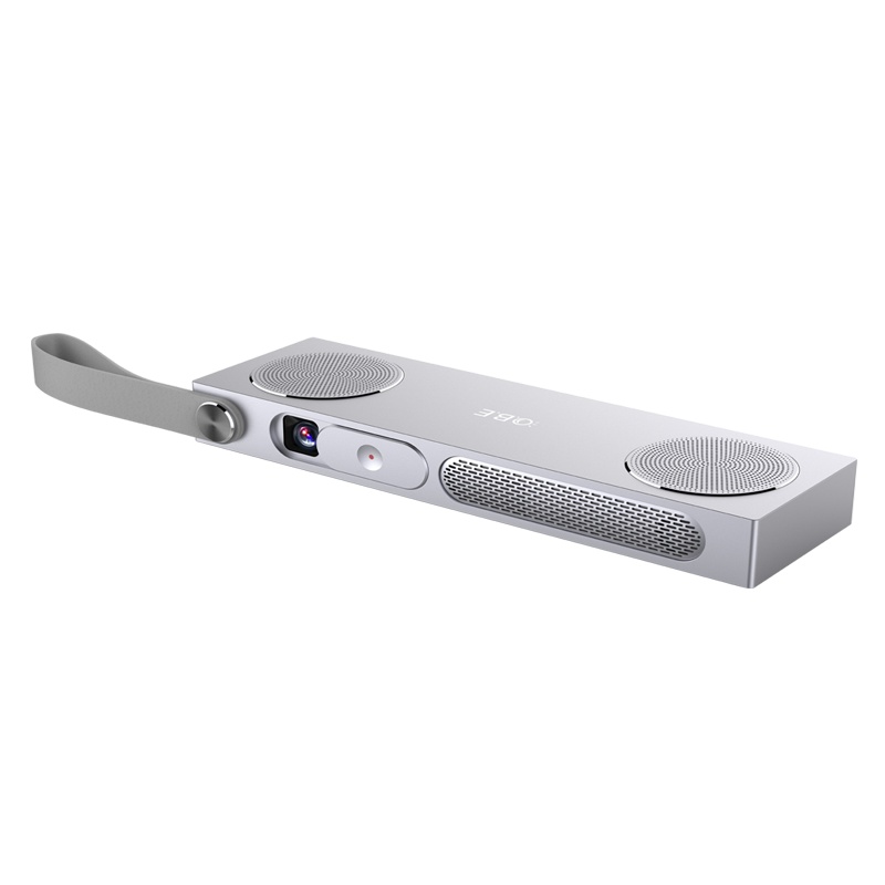 大眼橙X1灰色投影仪家用小型便携高清家庭影院wifi无线迷你手机投影仪投影机微型卧室宿舍投墙上看电影无屏电视