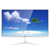 AOC 737品牌24英寸台式一体机电脑 游戏型i39100四核高配游戏家用办公商务学习迷你主机整机全套超薄