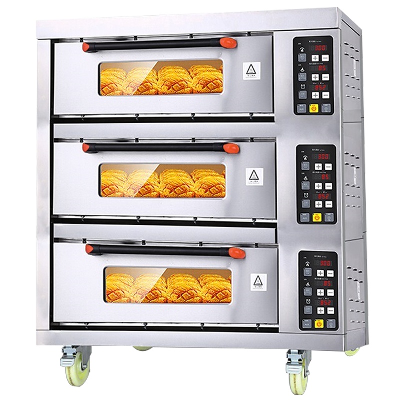 飞天鼠(FTIANSHU) 商用烤箱三层三盘蛋糕面包披萨月饼土司私房烘焙炉