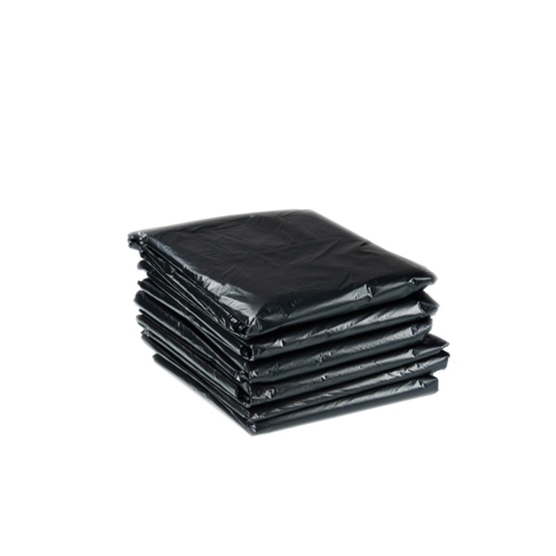 [规格:60L 150只装 70*90单位:cm]一次性垃圾袋 黑色大号加厚塑料袋 物业酒店环卫垃圾袋