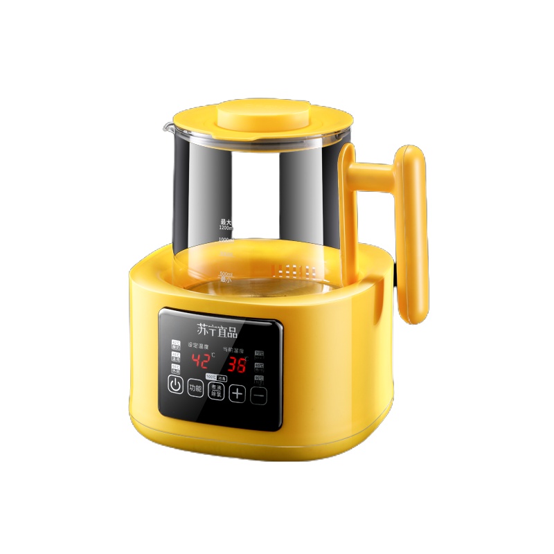 苏宁宜品婴儿恒温调奶器智能保温冲奶温奶泡奶暖奶家用热奶电水壶热水神器恒温水壶/白色升级款1.2L