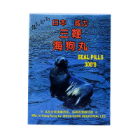 日本威力 三鞭海狗丸 300丸 气血亏损 元气不足 腰酸骨痛 头晕眼花 四肢疲倦 食欲不振 大力猴 膳食营养补充剂