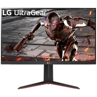 LG新品 32GN650小金刚32英寸2K165hz显示器1ms响应游戏微边框升降旋转HDR10 144hz电脑显示屏