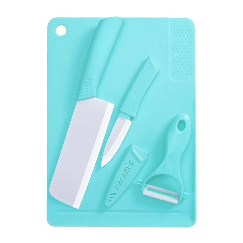 ZHMD贝瑟斯陶瓷水果刀 4件套