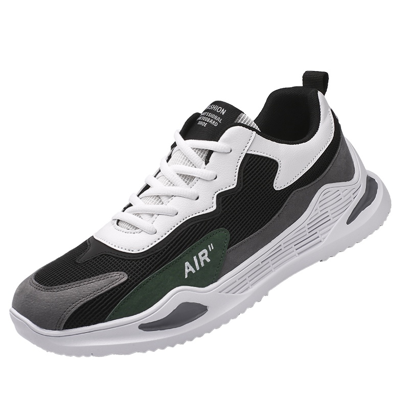 博迈伦运动休闲鞋男时尚板鞋男鞋休闲鞋透气网鞋男百搭低帮YM-8958