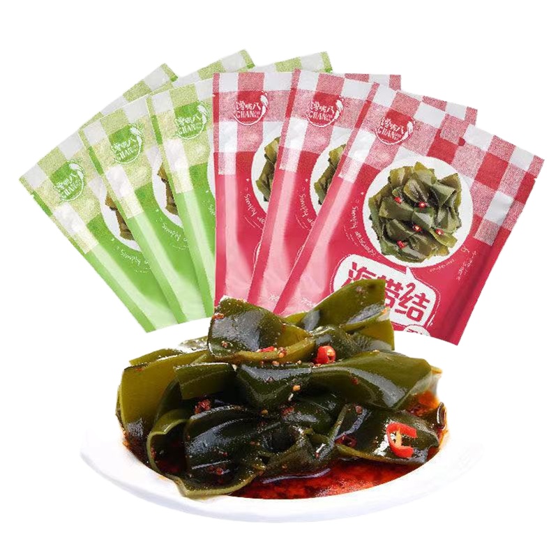 馋嘴八霞浦海带结香辣即食辣味小零食推荐小包装海带片小吃微辣