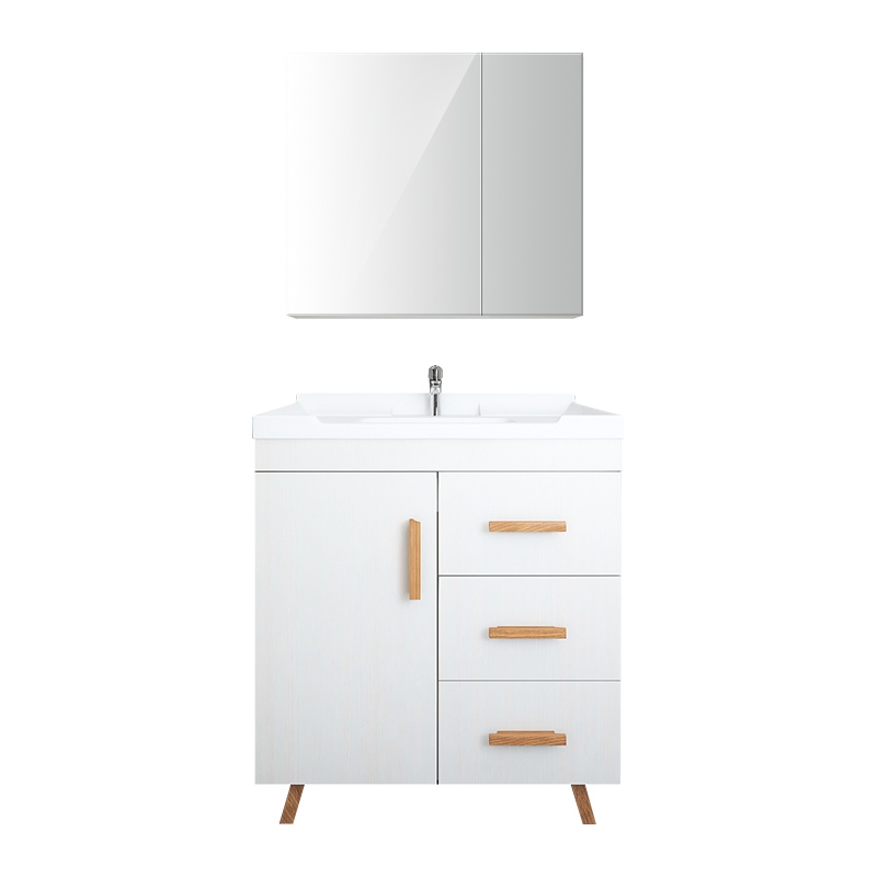 大自然饰万家卫浴柜挂墙式现代简约卫生间洗手盆洗刷台卫浴家具浴室柜