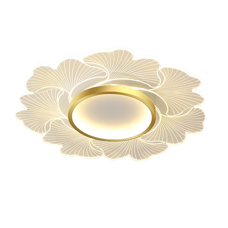 现代简约吸顶灯北欧后现代主卧室灯个性创意花朵餐厅书房led灯饰