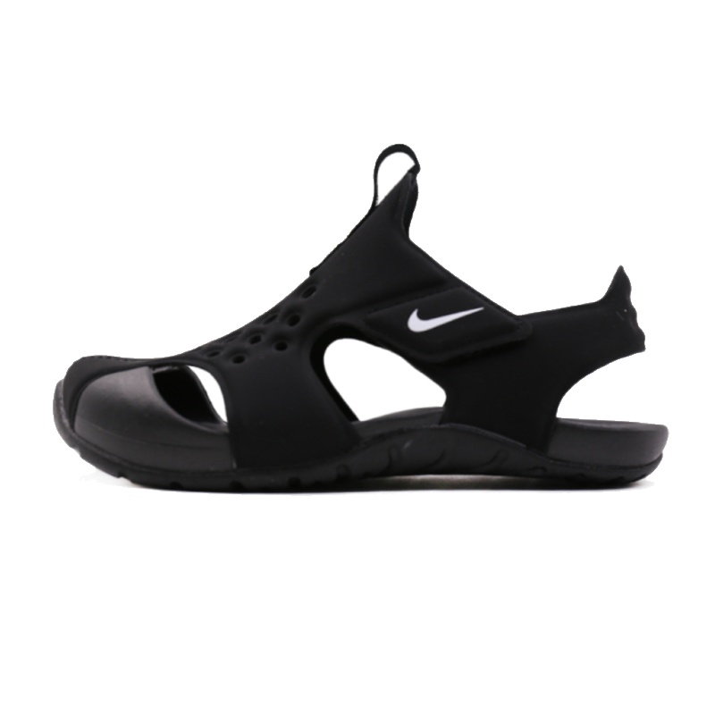 Nike耐克童鞋季男女小童防水包头魔术贴透气沙滩凉鞋943826-001