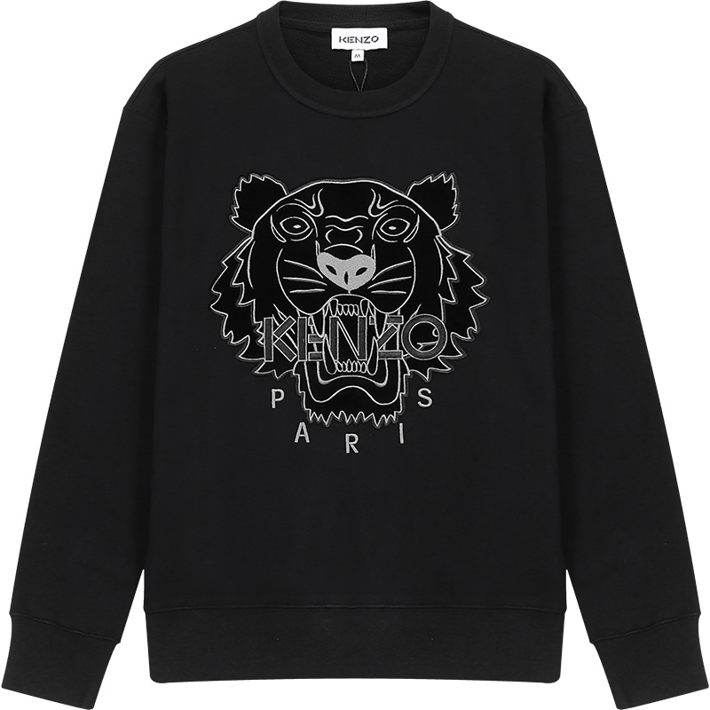 KENZO 高田贤三 女士 胶囊系列棉质圆领长袖卫衣运动衫 FA6 2SW824 4XJ