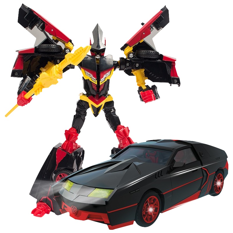 买奇酷咖宝车神变形汽车儿童变形机器人玩具小男孩小女孩金刚变形精英-快刀捷伦HCL007