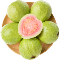 新鲜水果 红心芭乐1.5kg*1箱 果心粉嫩味道酸甜 ZX
