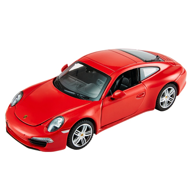 星辉(Rastar)保时捷911合金车静态模型1:24男孩玩具模型收藏56200红色