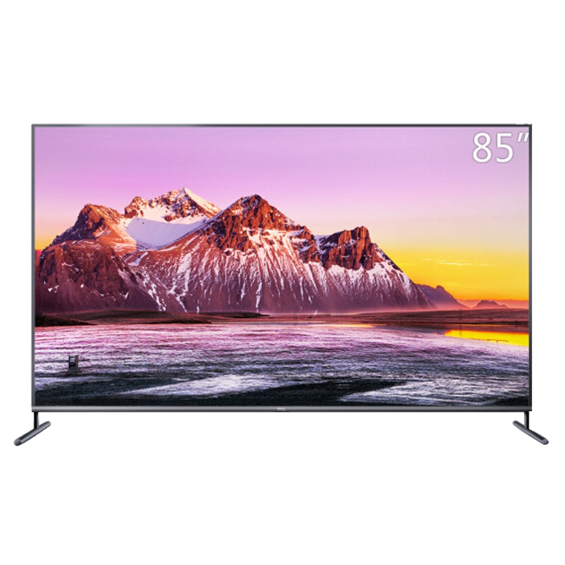 TCL 85X6C 85英寸高端巨幕 超清4KHDR全面屏 2+16G高配置人工智能电视机