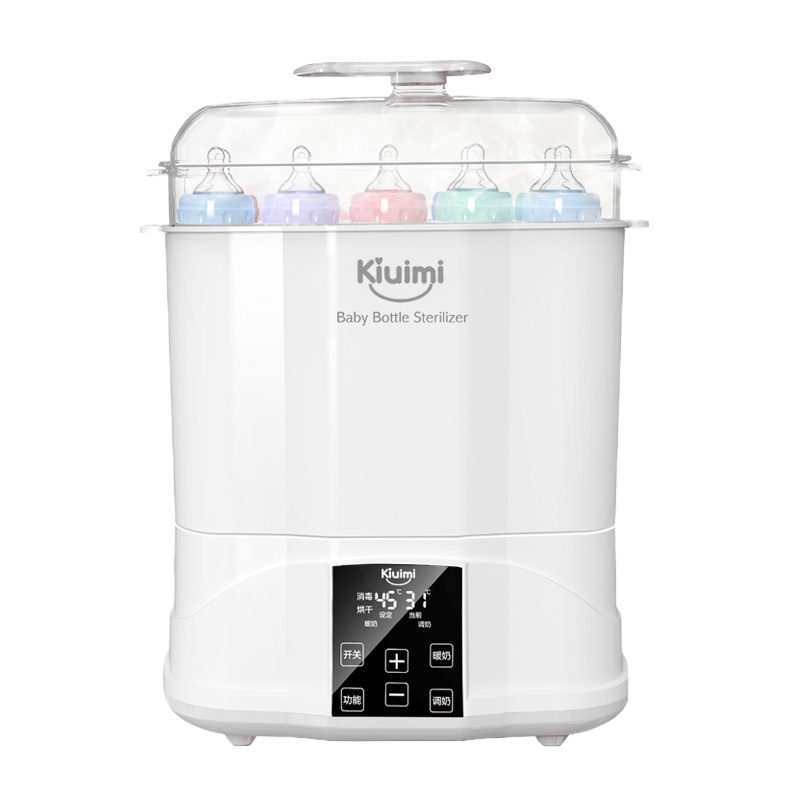 开优米婴儿奶瓶消毒器带烘干 多功能宝宝蒸汽奶瓶 消毒锅消毒柜