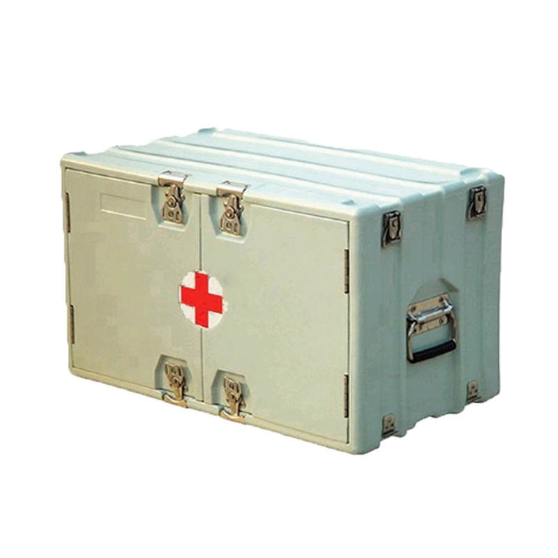 首力战神 SL-JJX户外便携式多功能急救箱 双开门滚塑箱 630*370*390
