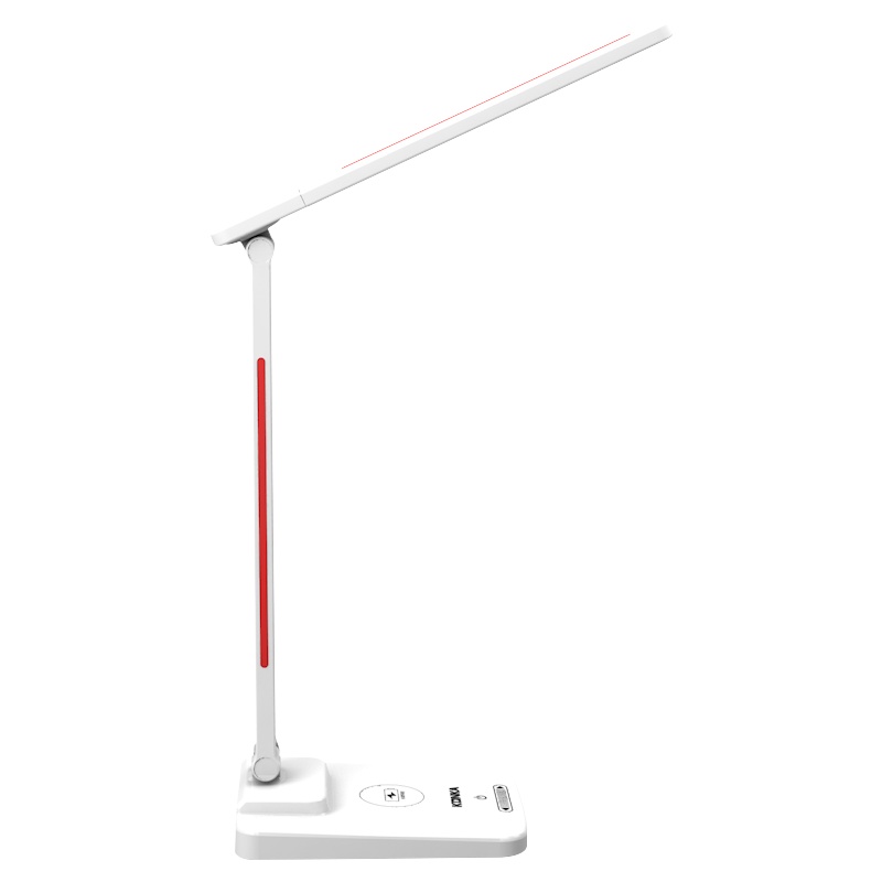 康佳(KONKA)国A级LED护眼台灯 学生卧室宿舍工作儿童床头灯 办公学习书桌阅读支持手机无线充电