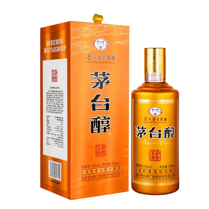 茅台酱香型白酒53度白酒500ml茅台醇婚庆用酒