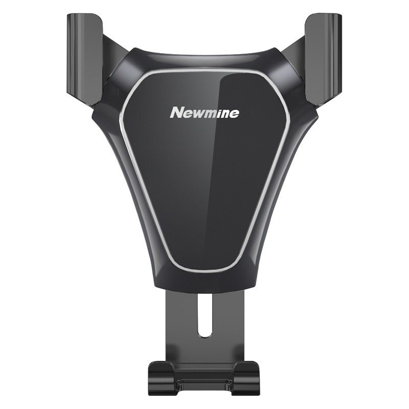 纽曼VM001 塑胶款 黑色手机车载支架汽车支撑架车用导航出风口固定支驾吸盘式车内上用品万能通用型