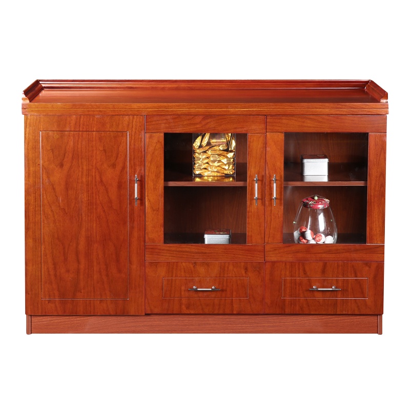 储物柜 矮柜油漆矮柜 三门茶水柜