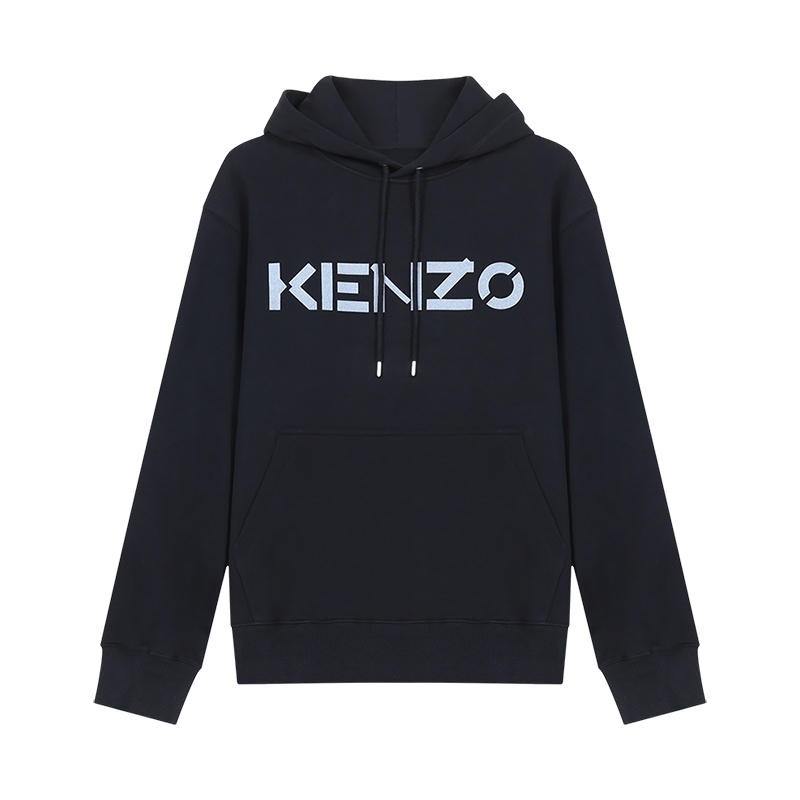 高田贤三 KENZO 男士 棉质加绒款连帽长袖卫衣运动衫FB6 5SW300 4ML