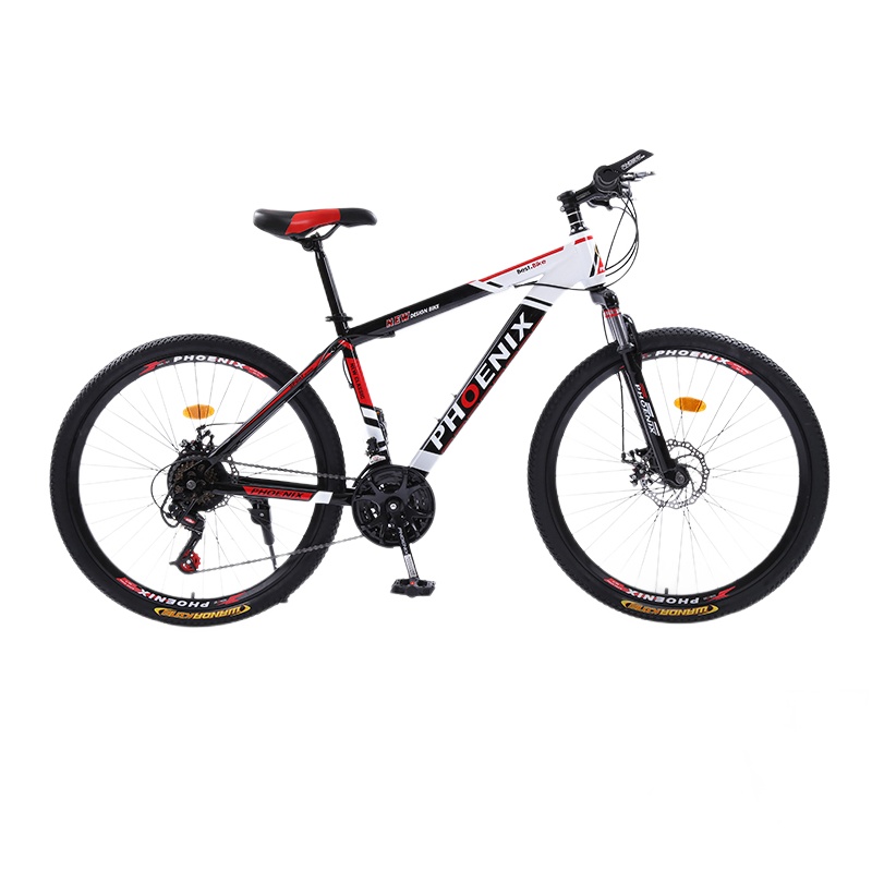 凤凰正品山地自行车24寸/26寸成人山地车单车碟刹21速/24速/27速/30速学生越野减震车