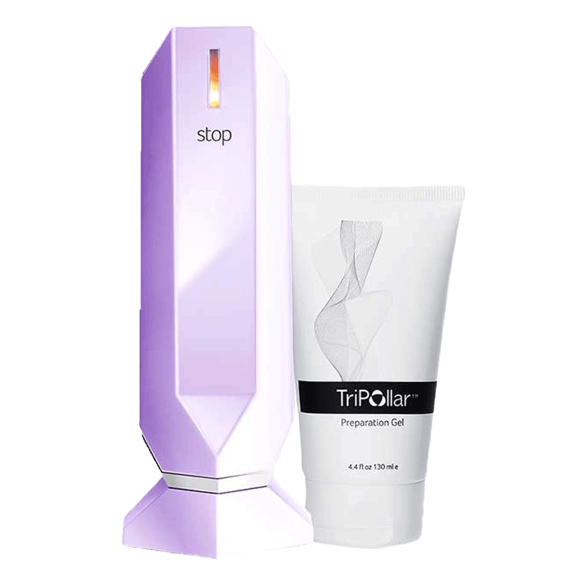 Tripollar STOP童颜机以色列进口热玛吉射频电子美容仪 家用脸部美容器仪器去皱提拉紧致支持插电源式 紫色