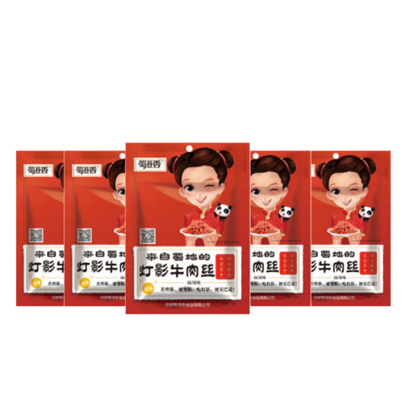 蜀道香 灯影牛肉丝88g*5.