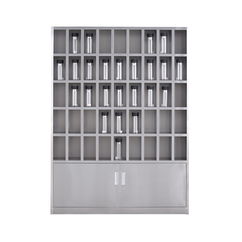 臻远不锈钢水杯柜茶杯柜 304不锈钢45格水杯柜