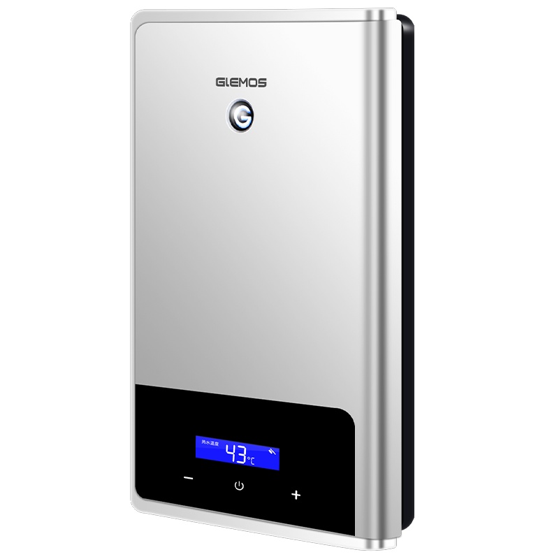格林姆斯(GLEMOS)GWL-ZL6-85-银色 即热式电热水器恒温速热变频家用小型触摸屏精准控温