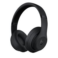 Beats Studio3 Wireless 录音师无线3代 头戴式 蓝牙无线耳机 降噪耳机 游戏耳机 - 哑光黑