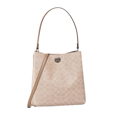 Coach(专柜) 蔻驰(专柜)白浅驼色女士单肩包 89003LHPVT