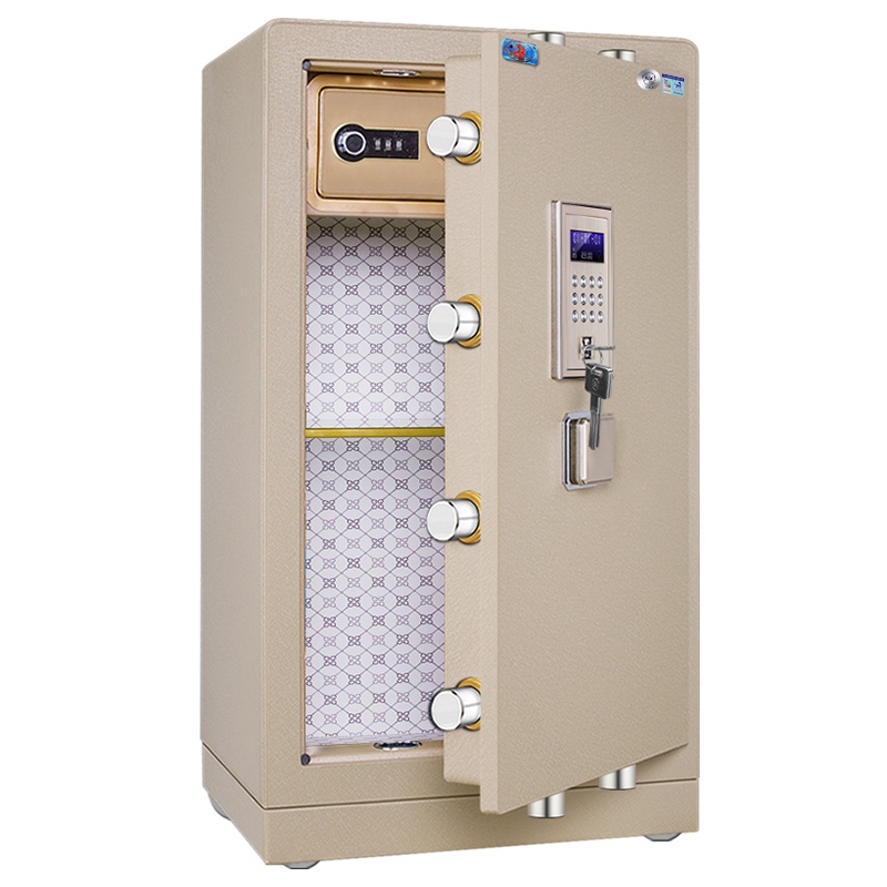 虎牌保险柜办公保险箱家用3C认证86厘米高 电子保险箱/柜全钢 FDG-A1/D80 大型上海北京南京