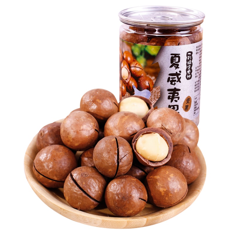 【多省邮】肥啾夏威夷果180g 特产坚果零食小吃送开口器