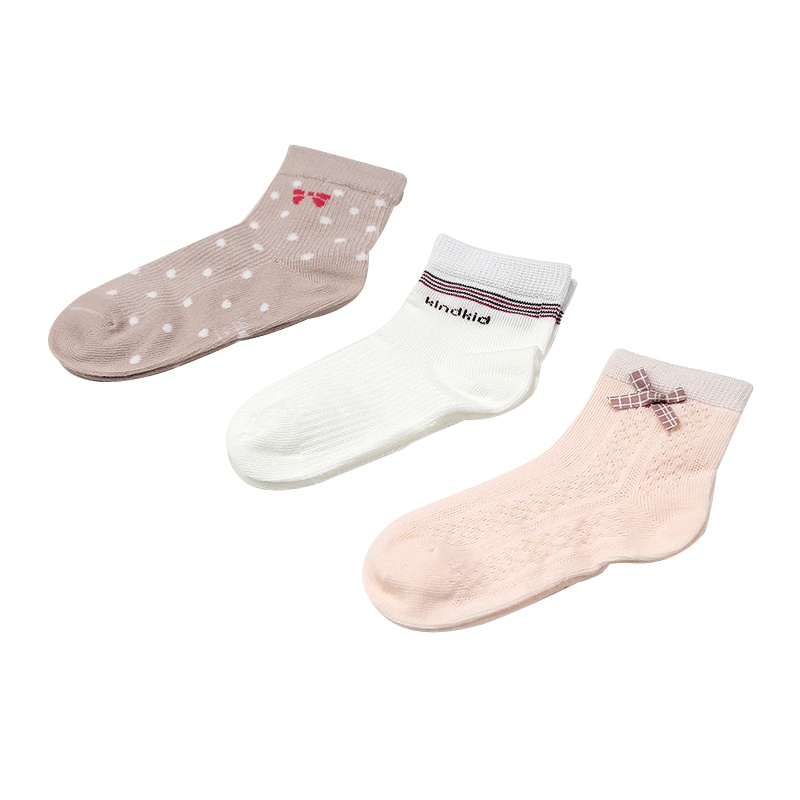 浪莎童趣纯棉短袜夏季新款学院袜6双装