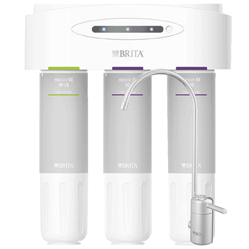 碧然德(BRITA)mypure R8厨下式净水器净水机双反渗透净水系统