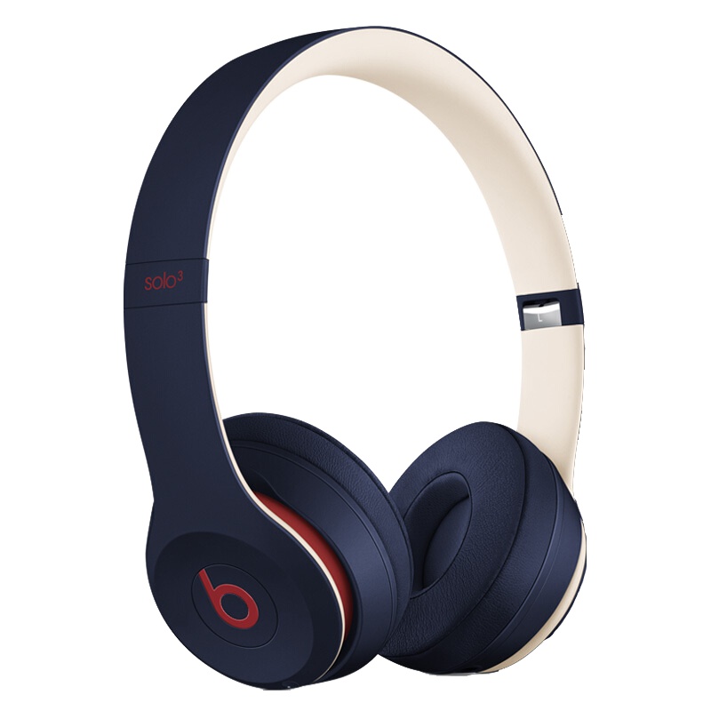 BEATS Solo3 Wireless 头戴式蓝牙耳机 学院蓝